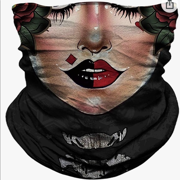 Skull Face Mask - Picture 2 of 3